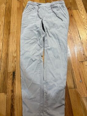 Maurices Light Gray Drawstring Jogger Pants